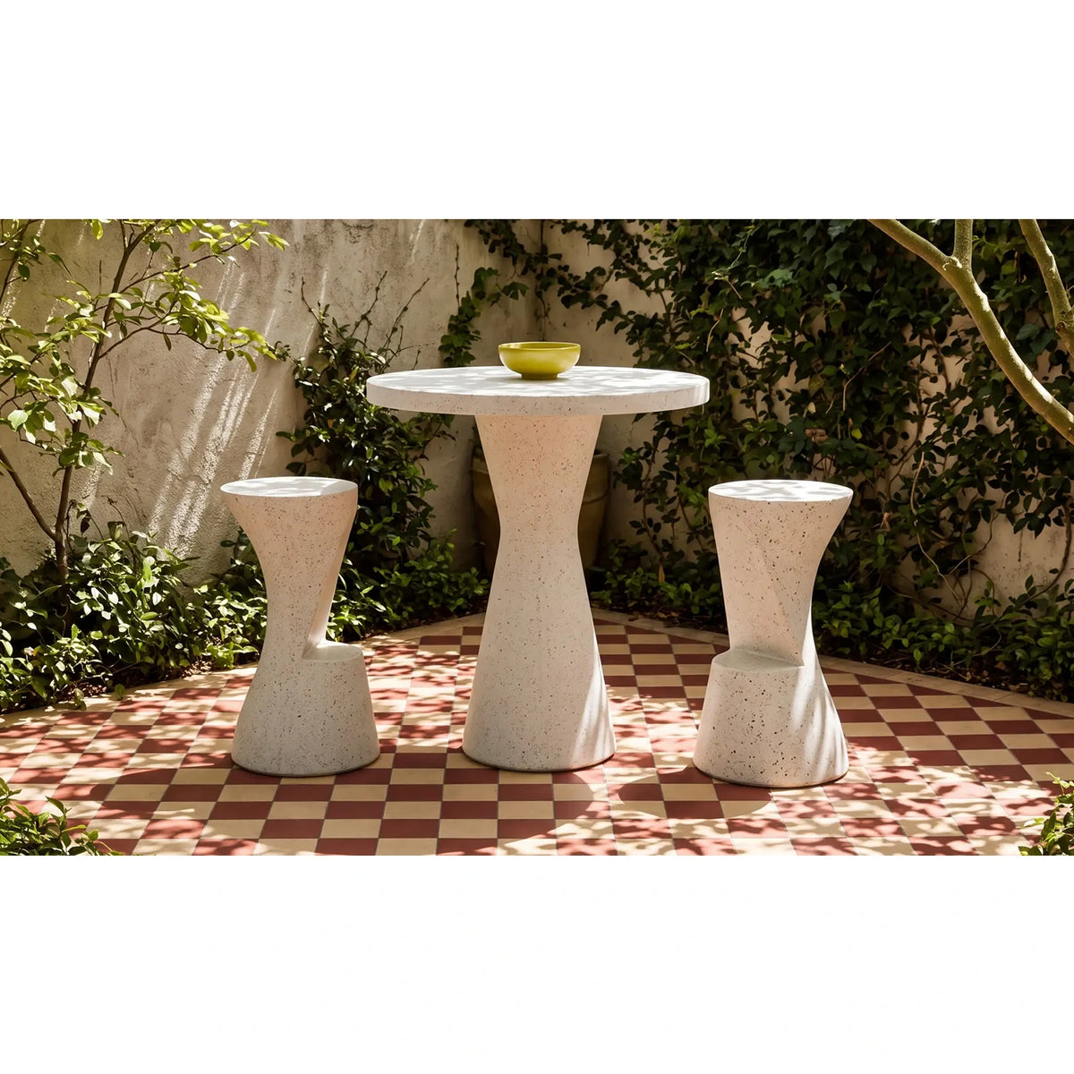 Oldfield Outdoor Barstool White