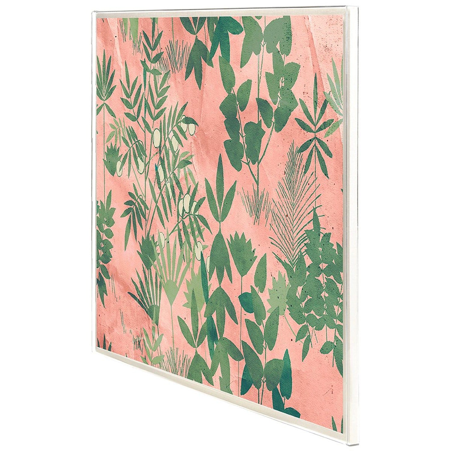 Steiner, Pink Sky and Green Leaves