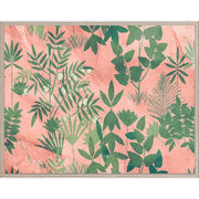 Steiner, Pink Sky and Green Leaves