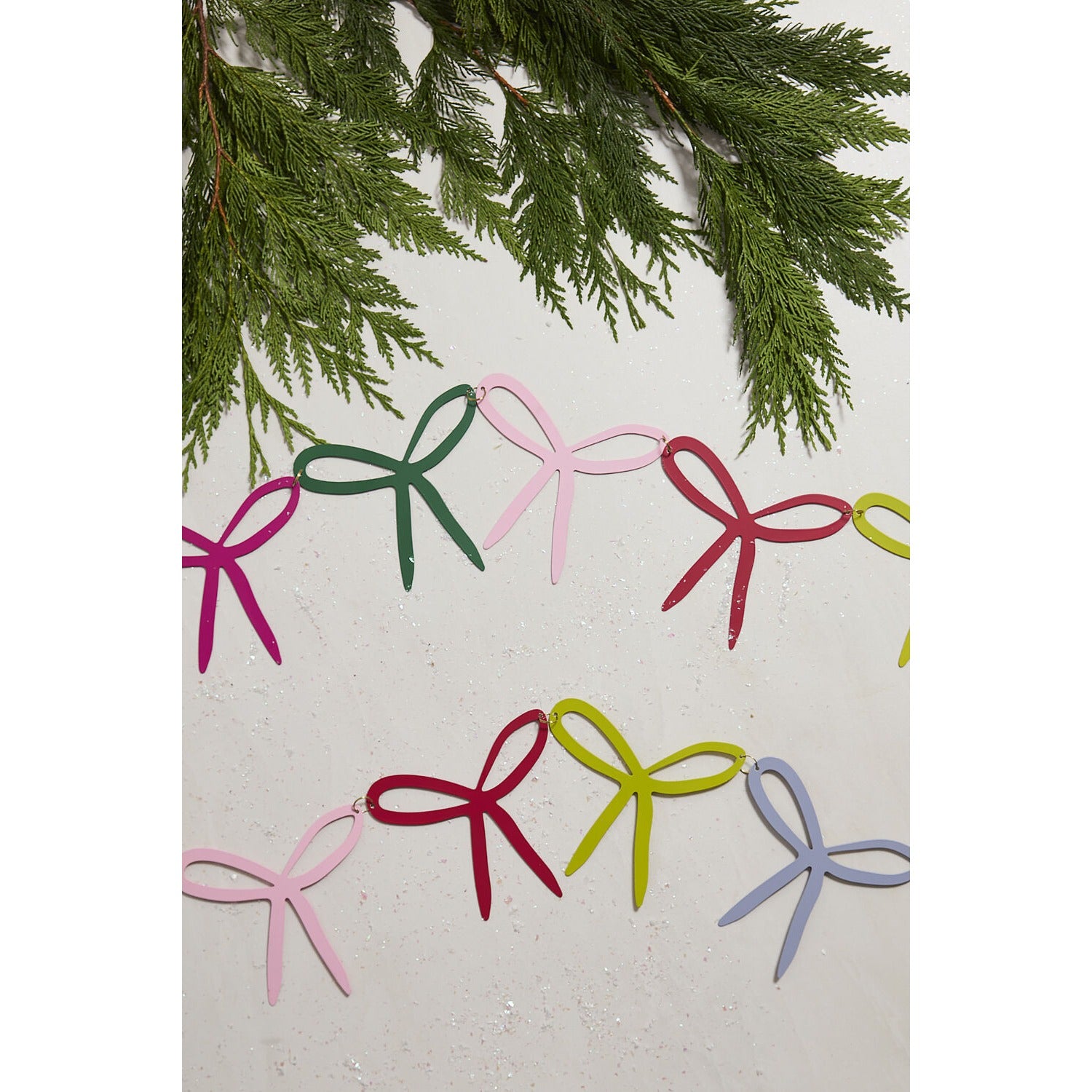 Brightly Bow Garland