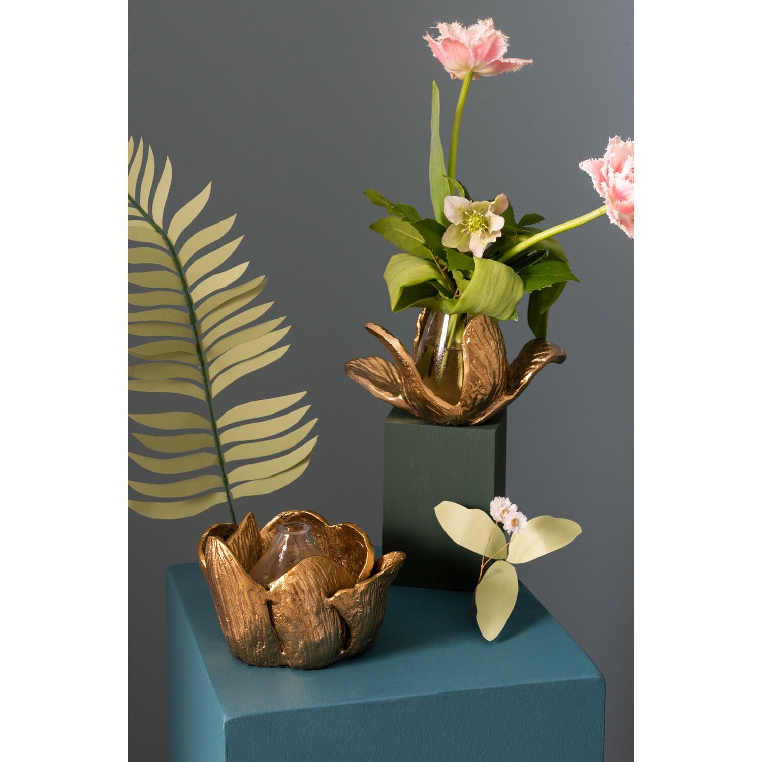 Budding Flower Sculpture