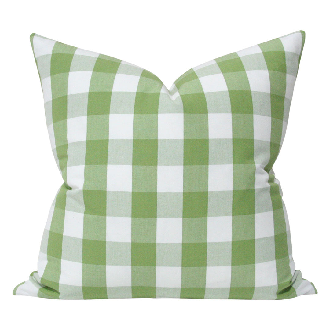 Buffalo Check Leaf Green - Set of 2