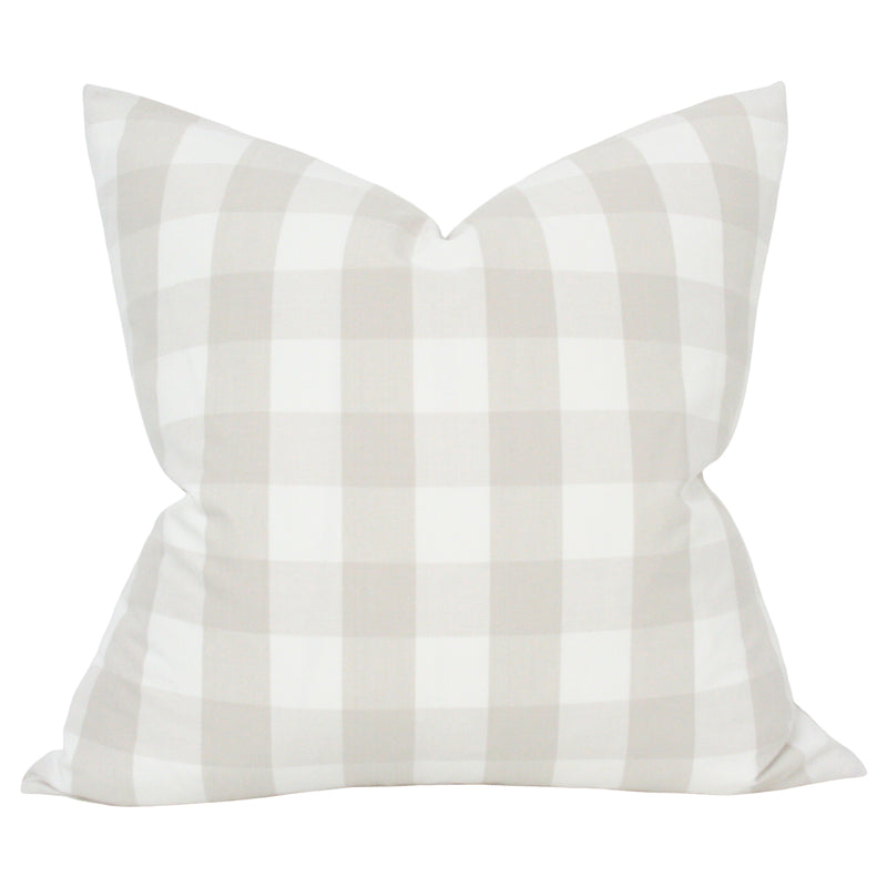 Buffalo Check Natural - Set of 2