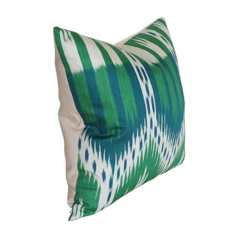 Bukhara Ikat Emerald & Peacock (Last Chance)