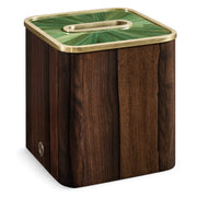 Verdure Straw Marquetry Tissue Box, Square