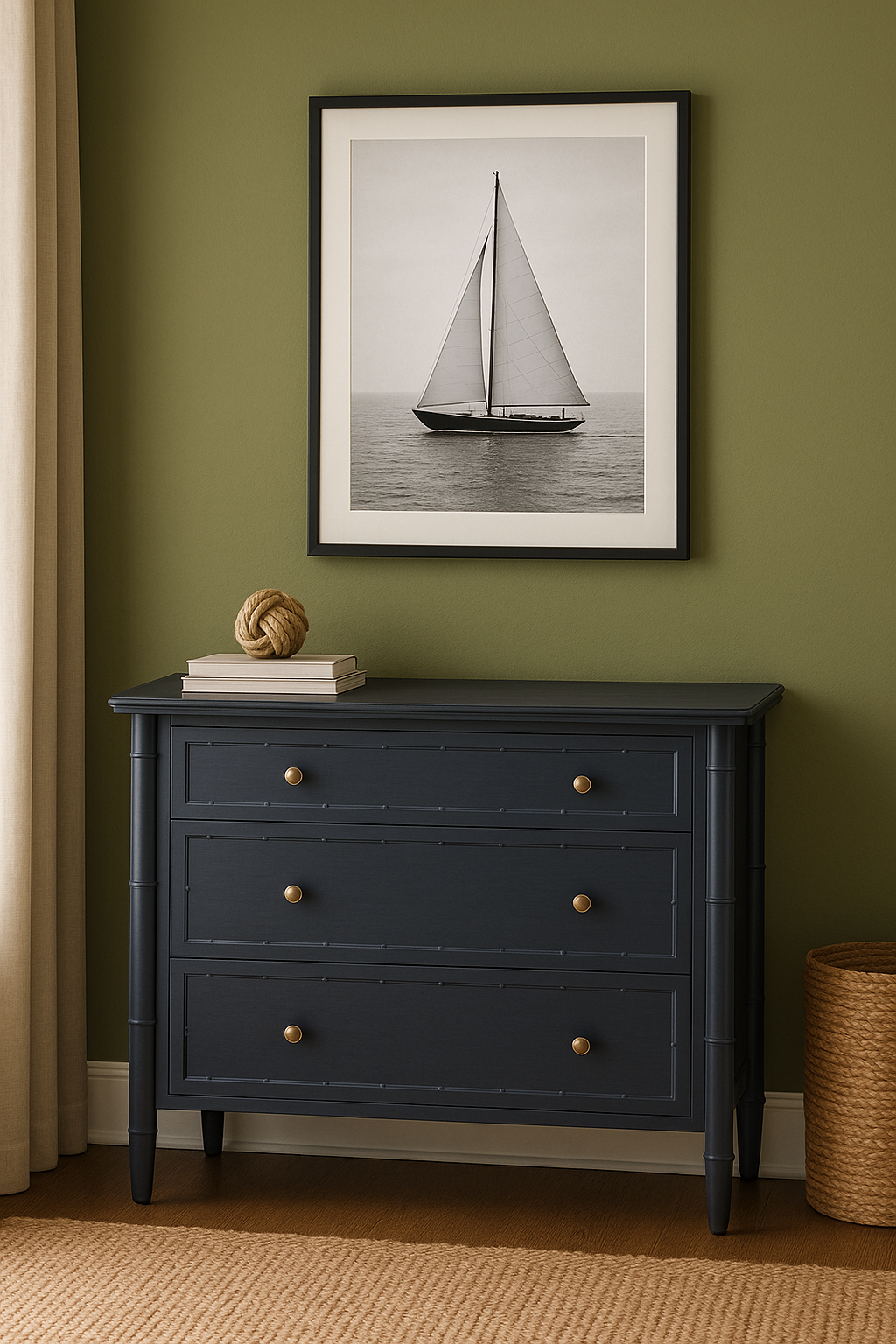 Harbor Bachelor's Chest, Navy