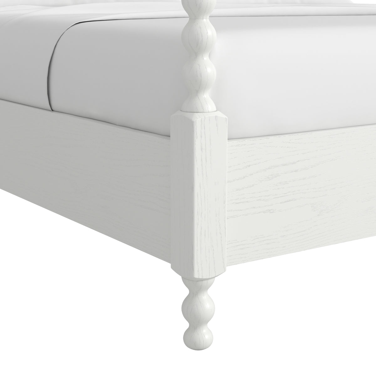 Haven Upholstered Canopy Bed, King