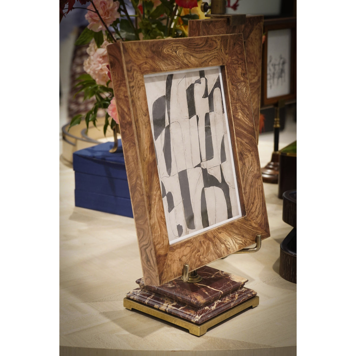 Winsland Burl Picture Frame, 8" x 10"