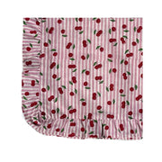Cherries with Ruffle - Napkin - Set of 4