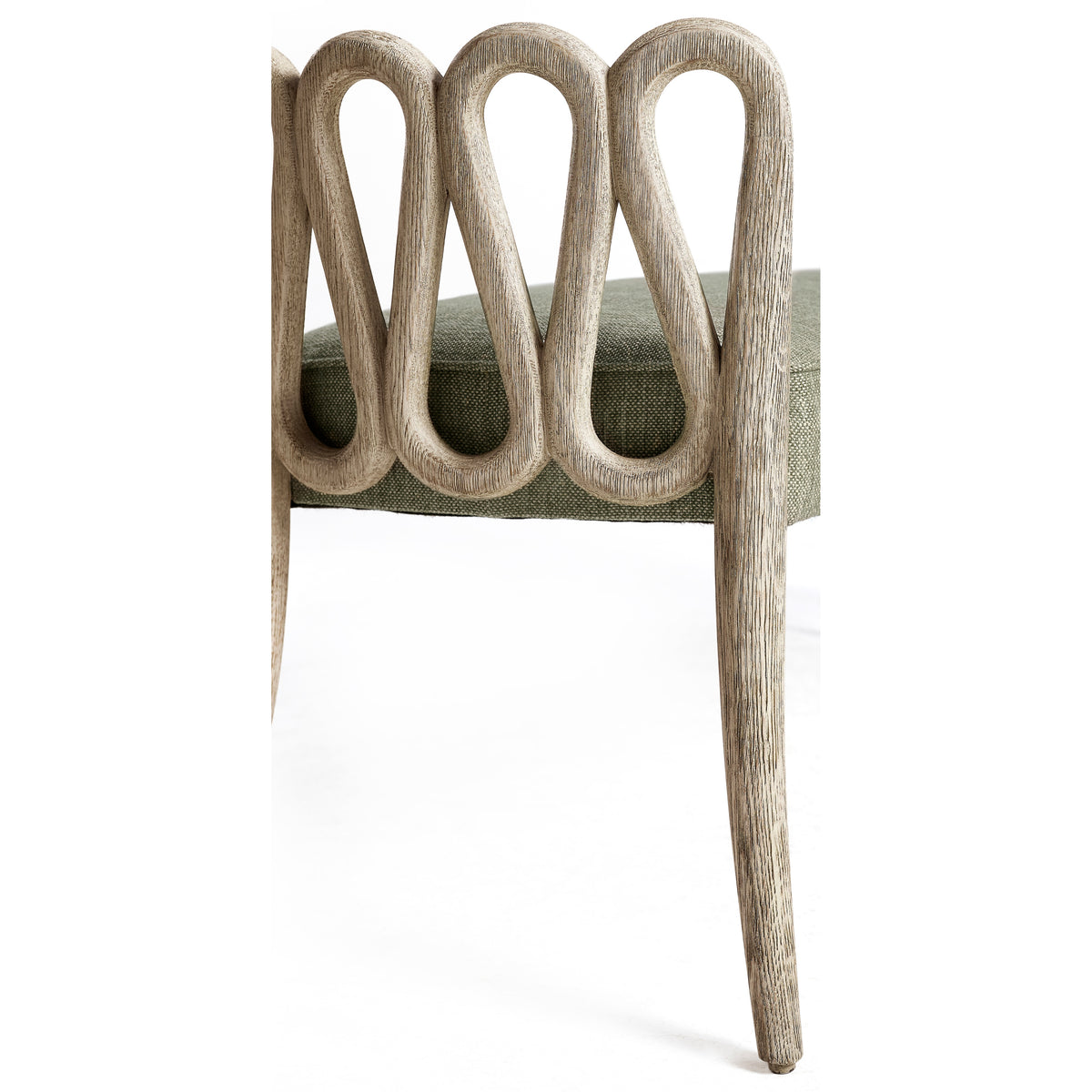 Ampney Bench, Greyed Oak