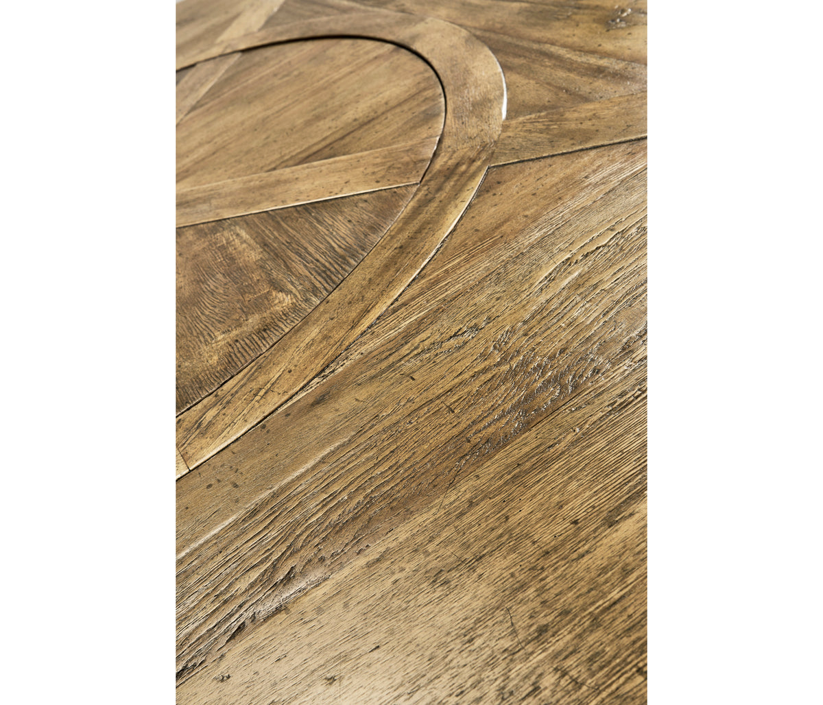 Casual Round Dining Table with Lazy Susan, 72"