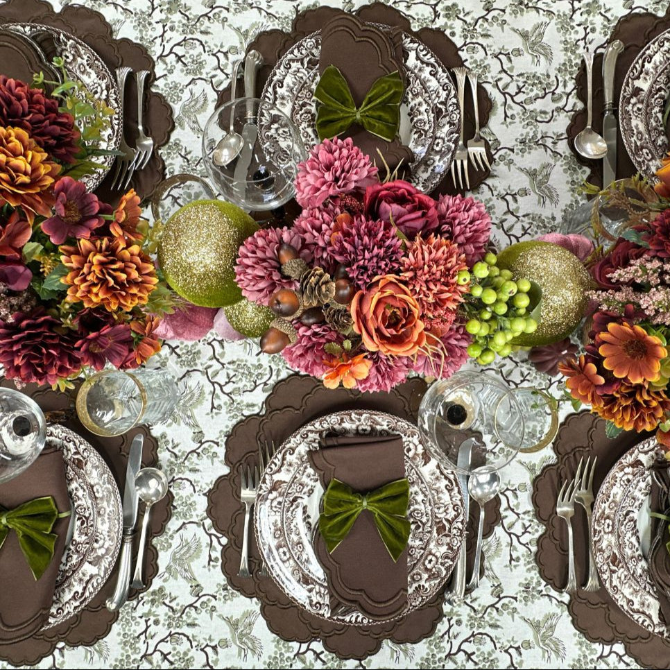 Lillian Napkin - Cocoa (Set of 4)