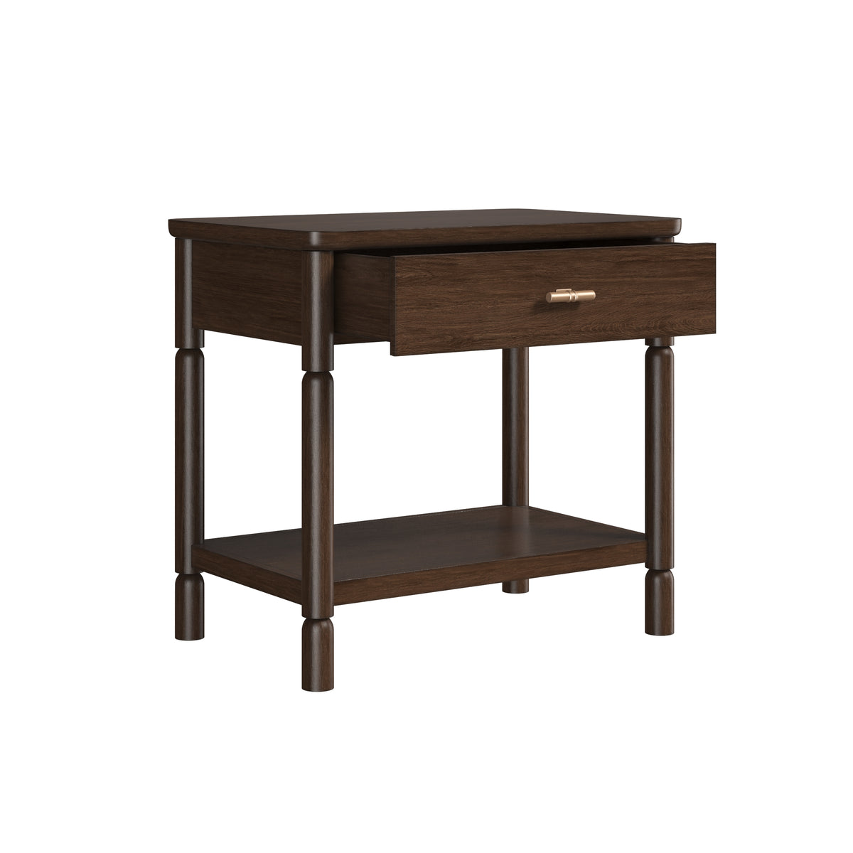 Verge Open Nightstand