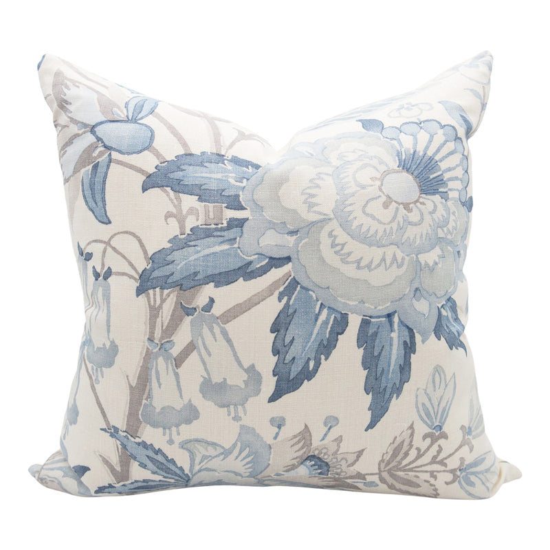 Daniela Floral Blue and Grey (Last Chance)