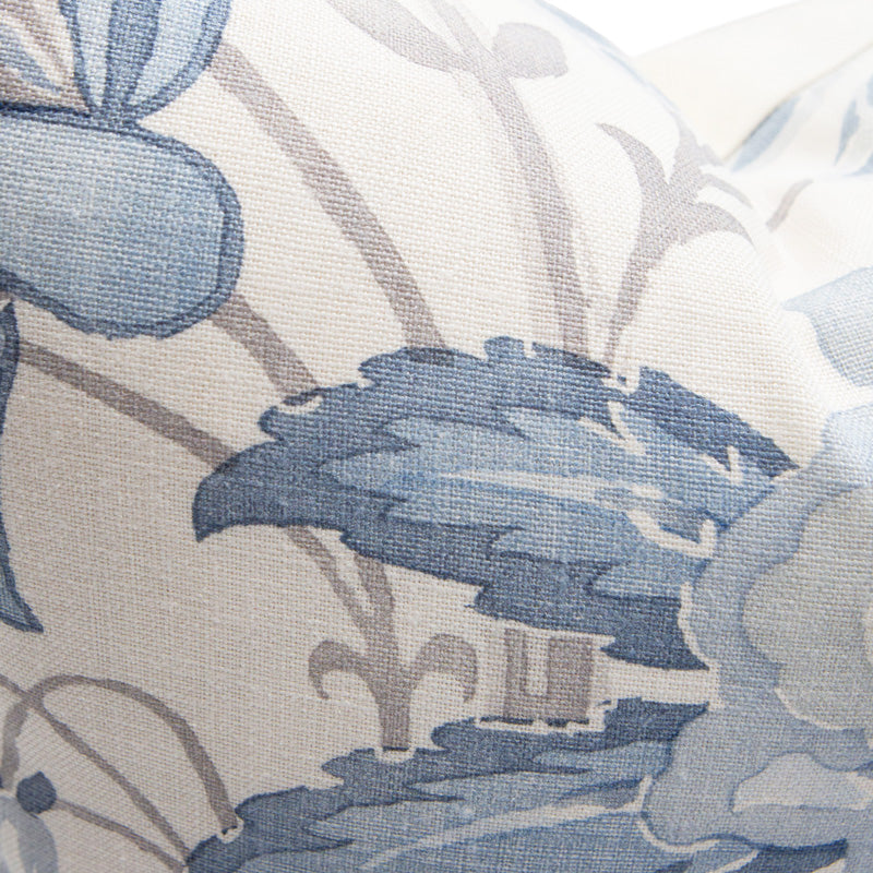 Daniela Floral Blue and Grey (Last Chance)