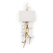 Curling Leaves Sconce w/ Acrylic