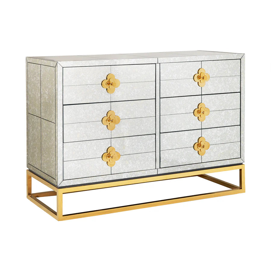 Delphine Six-Drawer Dresser