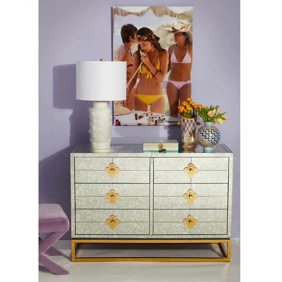 Delphine Six-Drawer Dresser