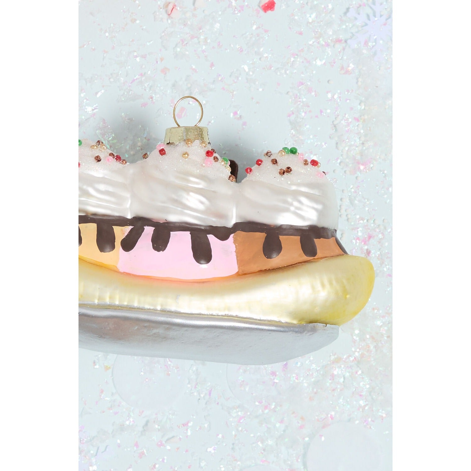 Dessert First Sundae Ornament - Set of 6