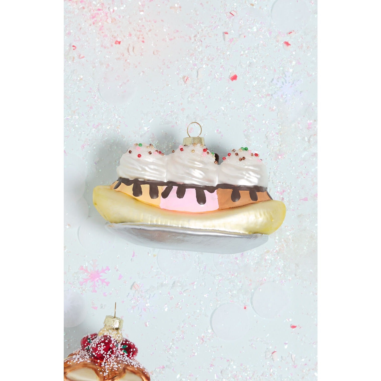 Dessert First Sundae Ornament - Set of 6
