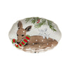 Oval Platter Deer Friends by Casafina