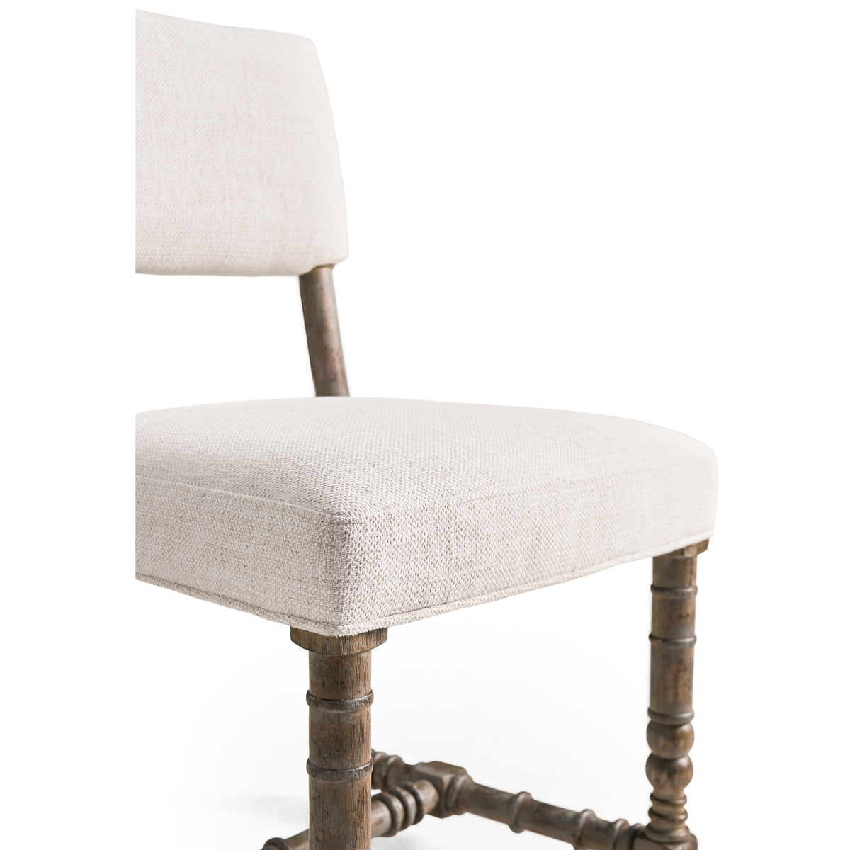 Caldera Upholstered Dining Side Chair - Dark Spain Painted Walnut