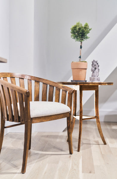 Casual Accents Medium Driftwood Tub Arm Chair