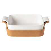 Square Baker with Cork Tray Ensemble by Casafina
