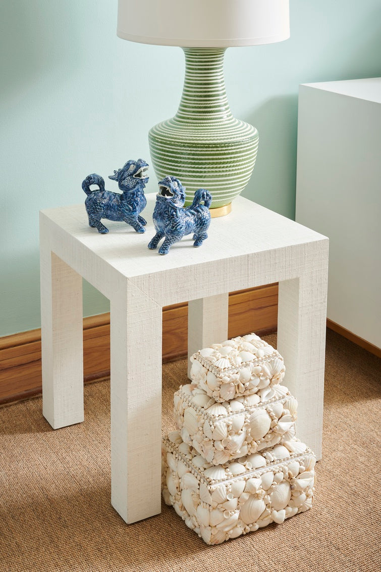 Sanibel Side Table - White