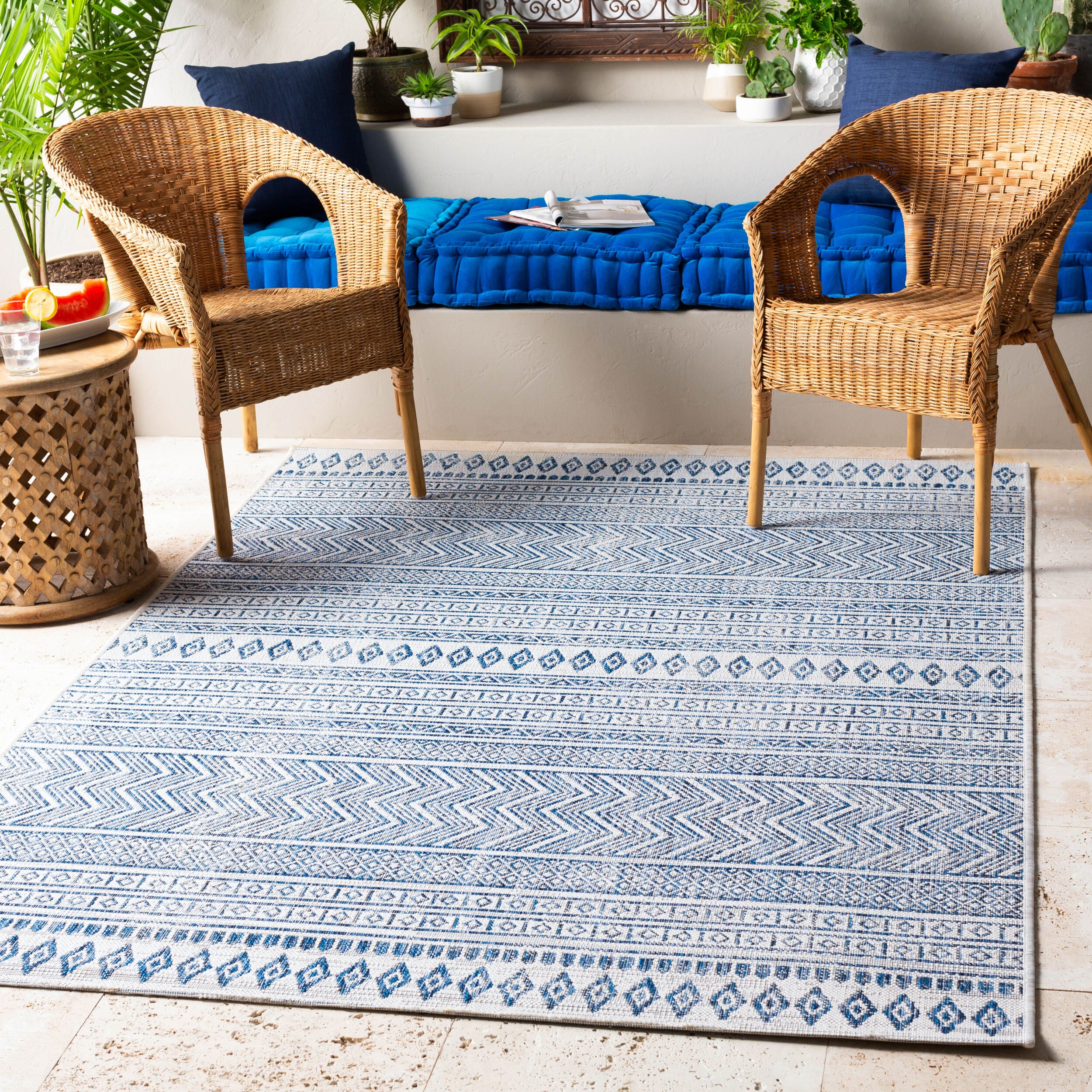 Eagean Machine Woven Rug