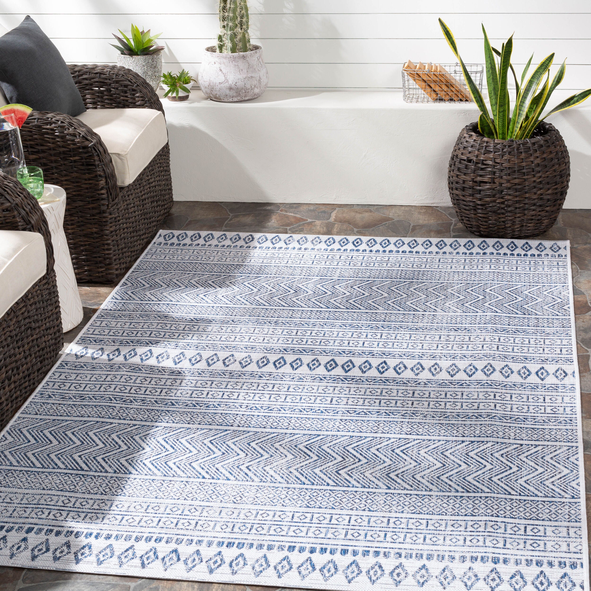 Eagean Machine Woven Rug