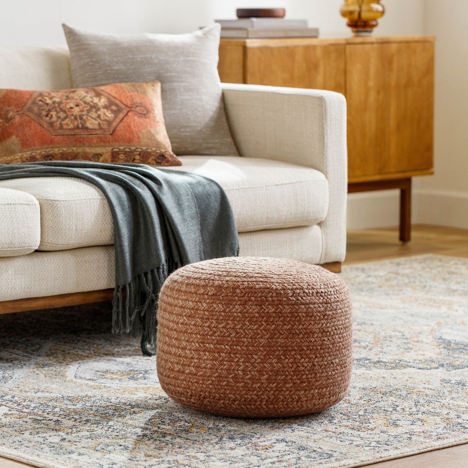 Entwined Pouf