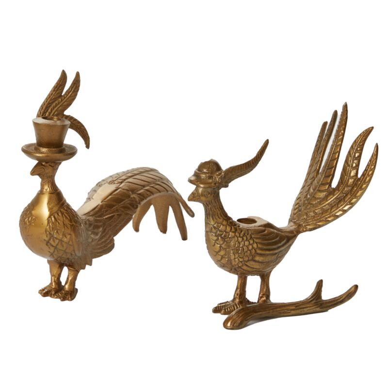 E+E Pheasant Candlestick