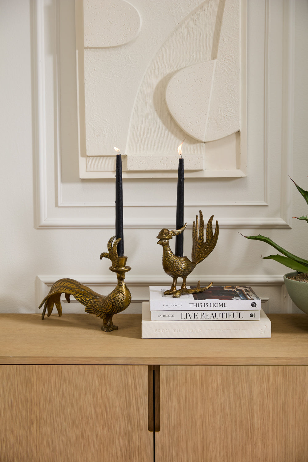 E+E Pheasant Candlestick