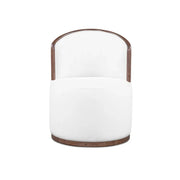Nealson Swivel Dining Chair Cream