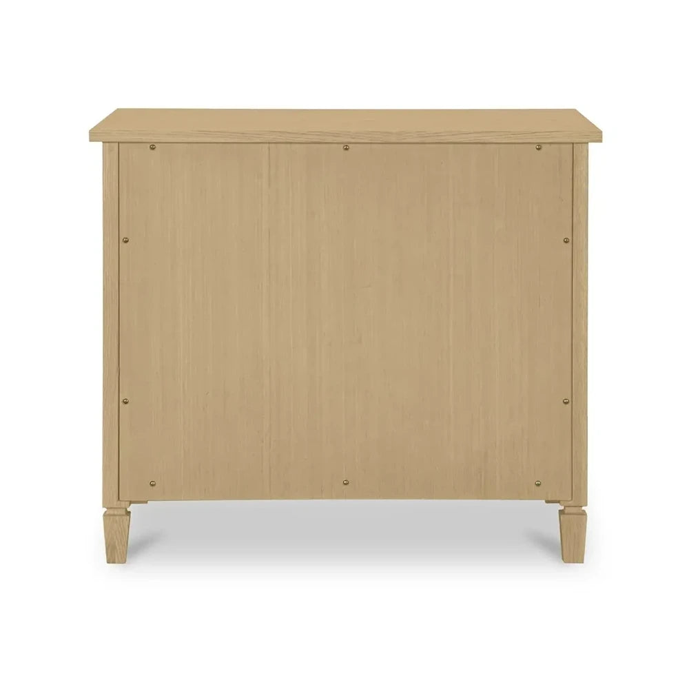 Iniguez Nightstand Brown Gingham
