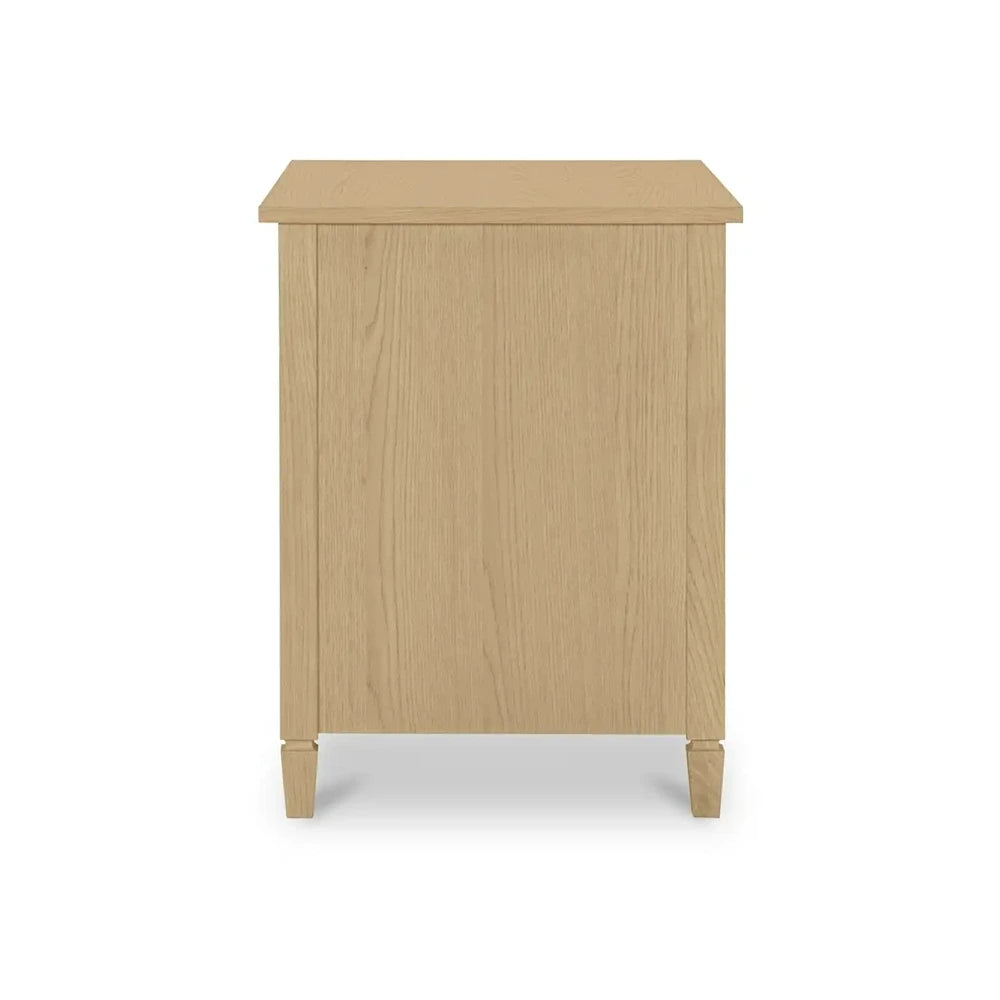 Iniguez Nightstand Brown Gingham