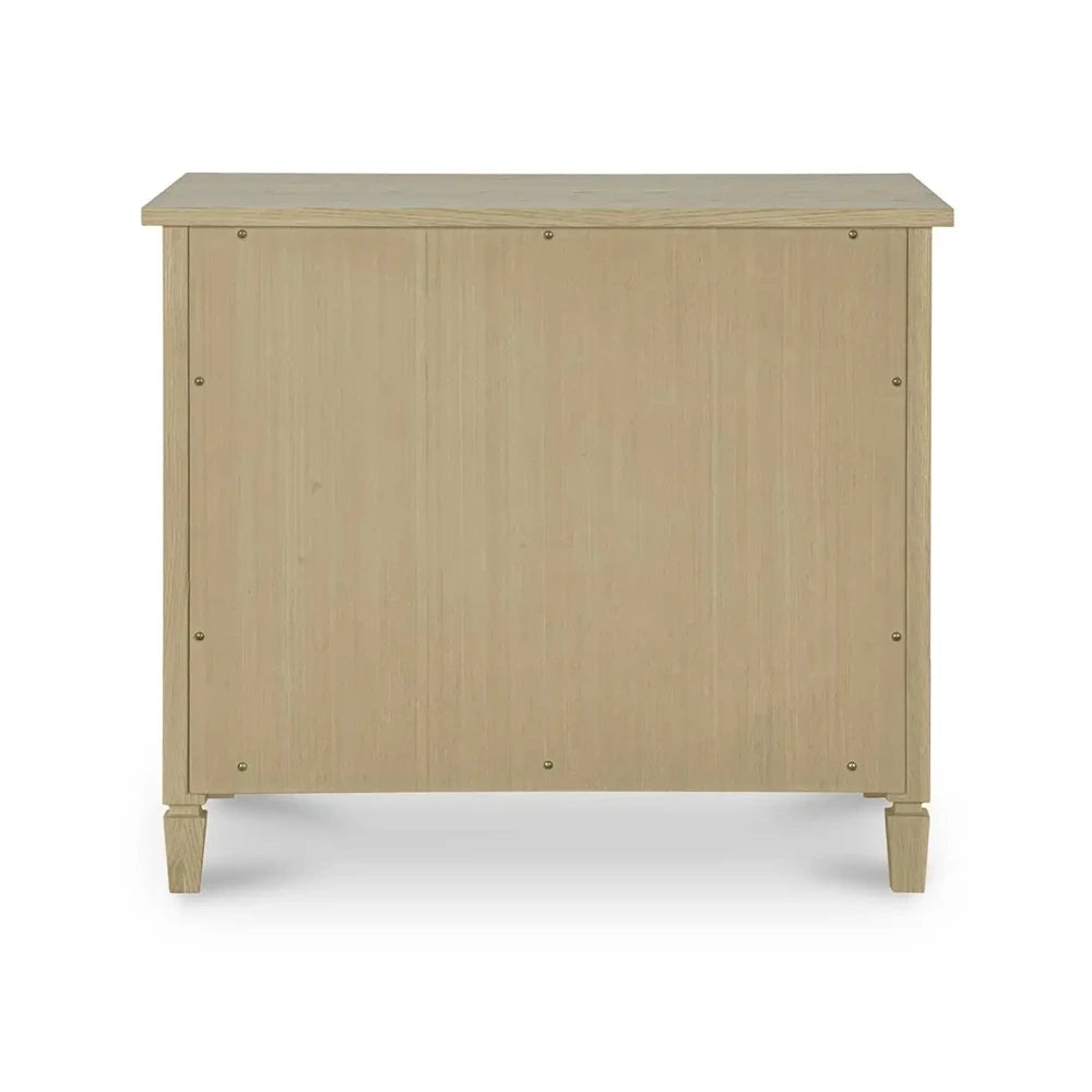 Iniguez Nightstand Light Blue Stripe