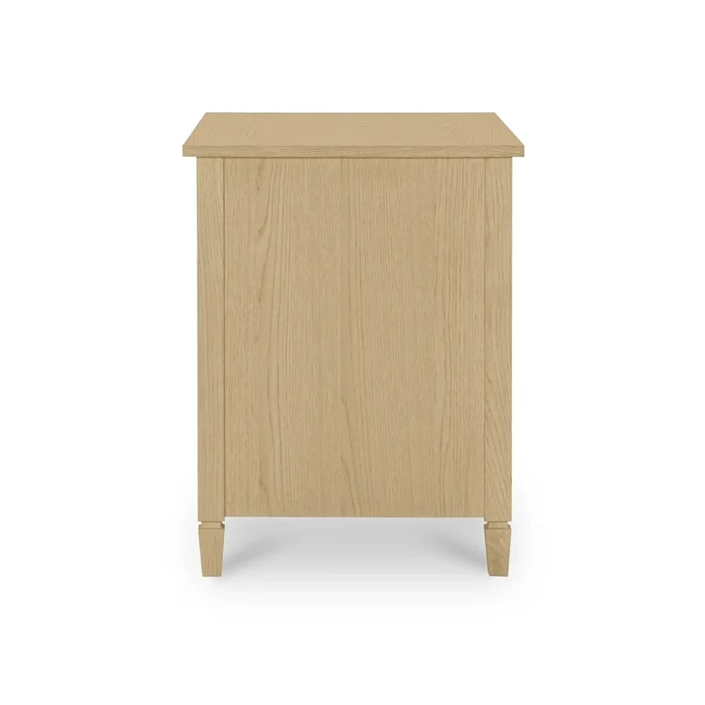 Iniguez Nightstand Light Blue Stripe