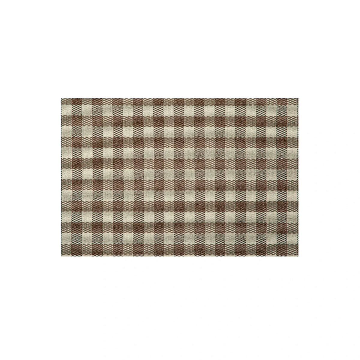 Iniguez Console Table Brown Gingham