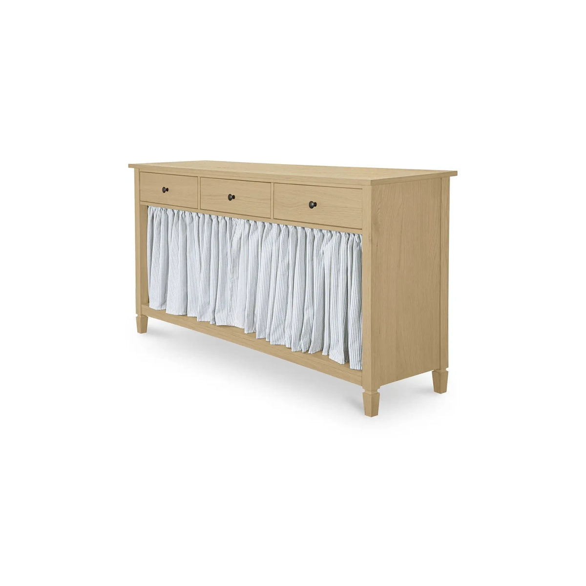 Iniguez Console Table Light Blue Stripe