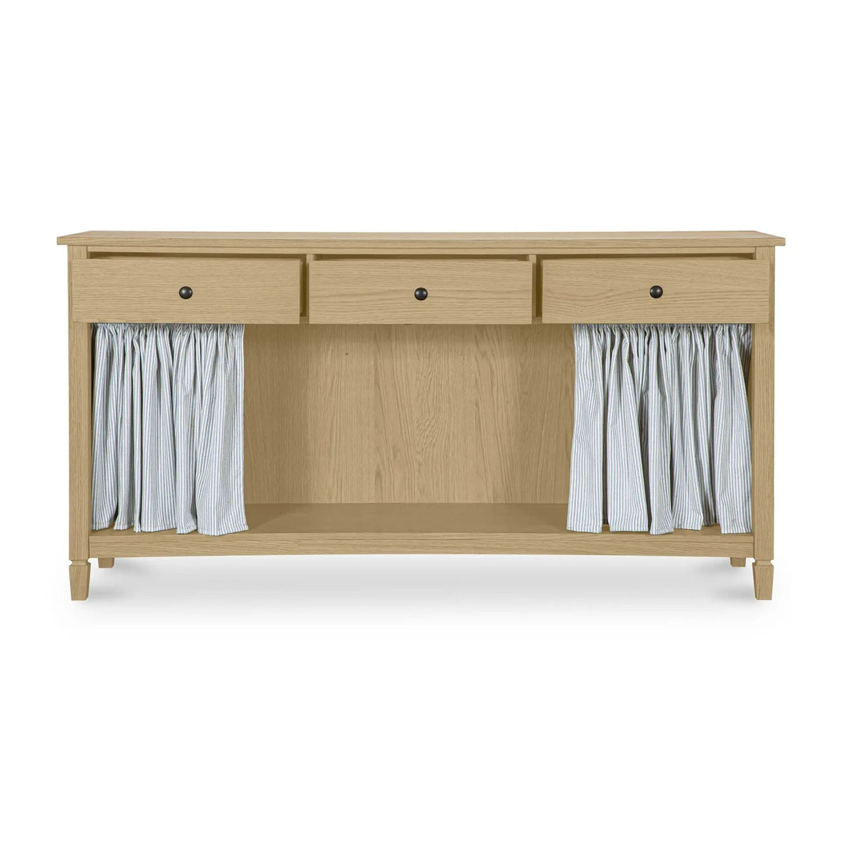 Iniguez Console Table Light Blue Stripe