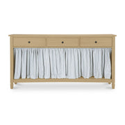 Iniguez Console Table Light Blue Stripe