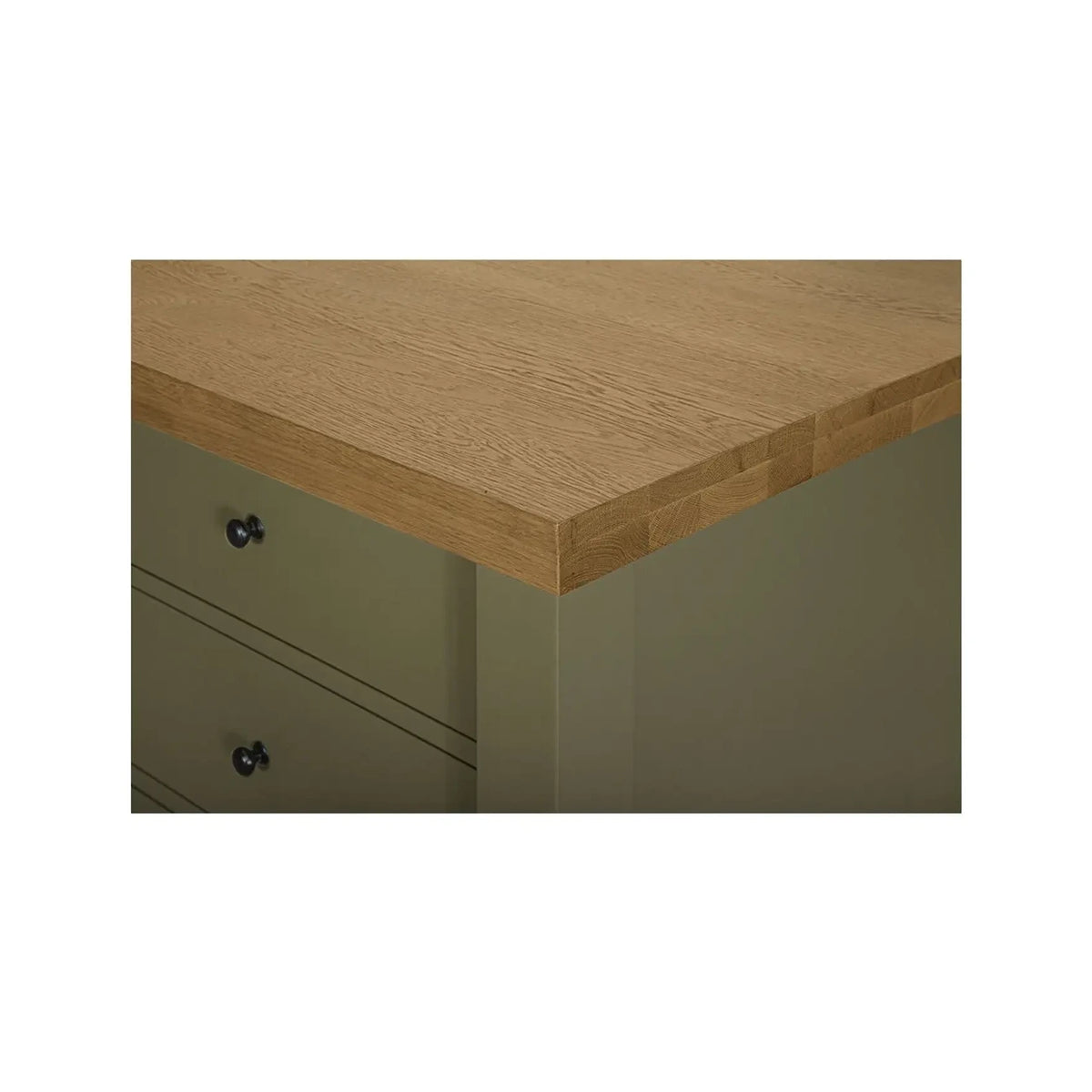 Reisman Kitchen Island Green