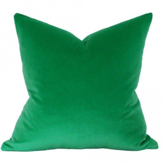 Emerald Green Velvet - Set of 2