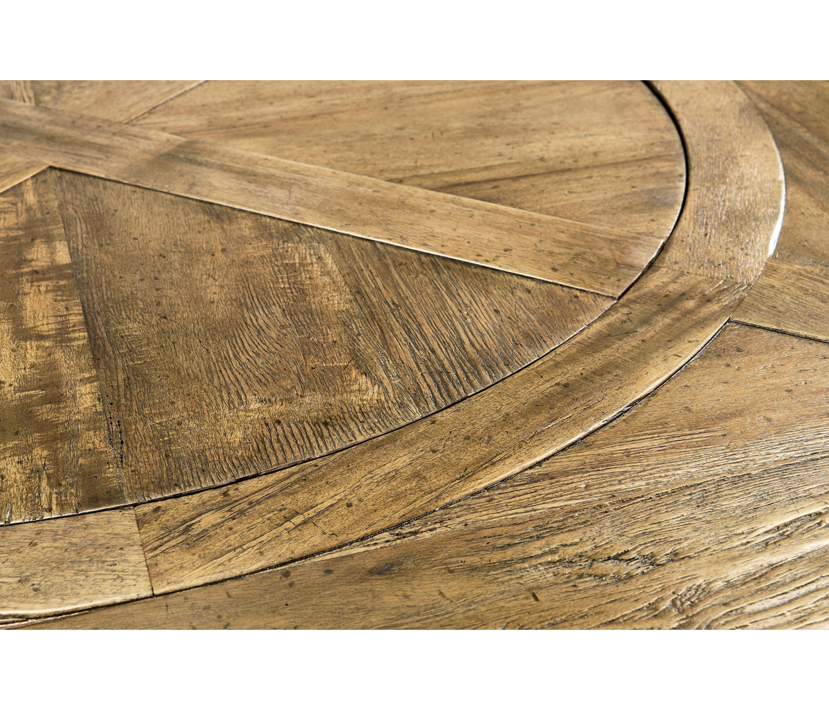Casual Round Dining Table with Lazy Susan, 72"