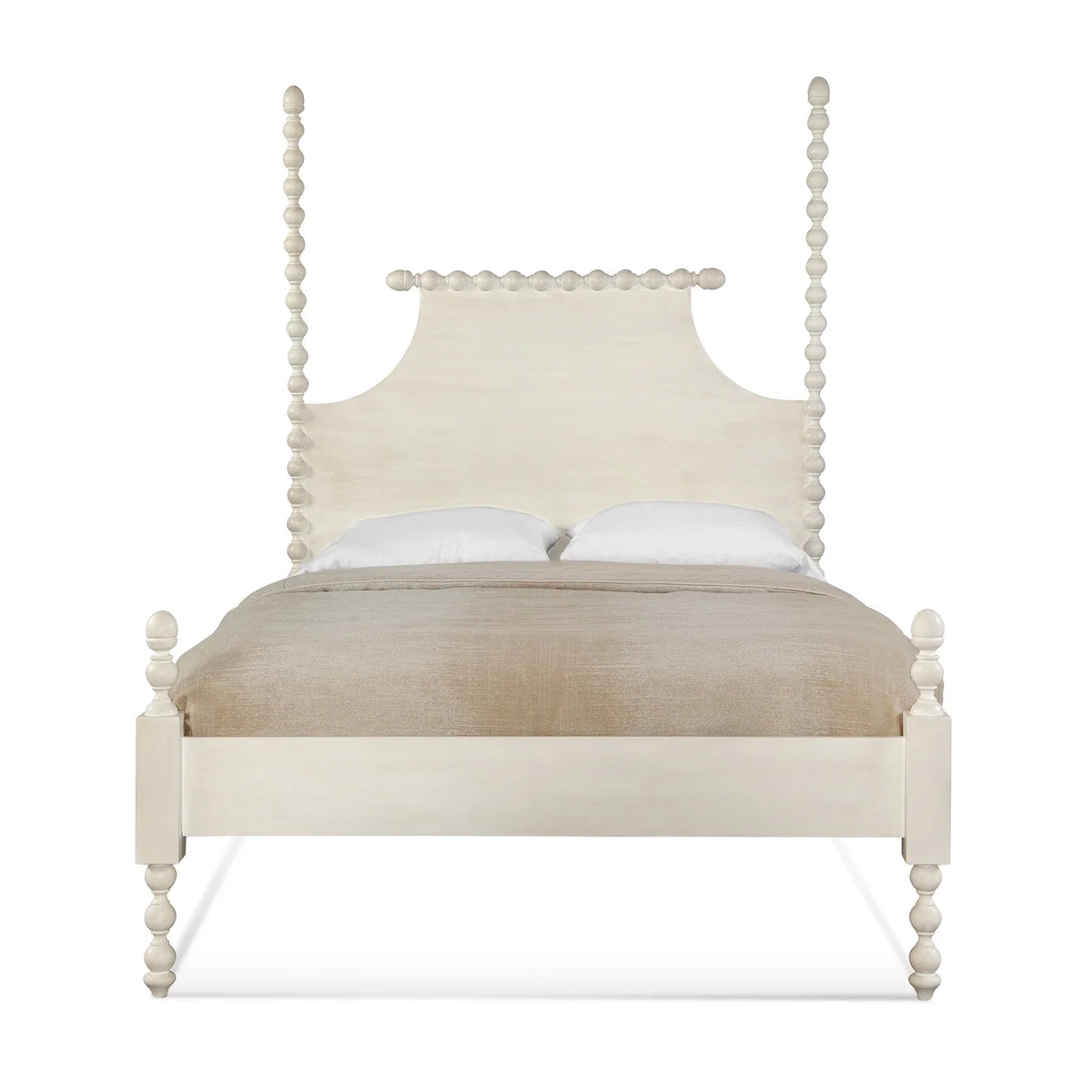 Emily Bed in Bisque