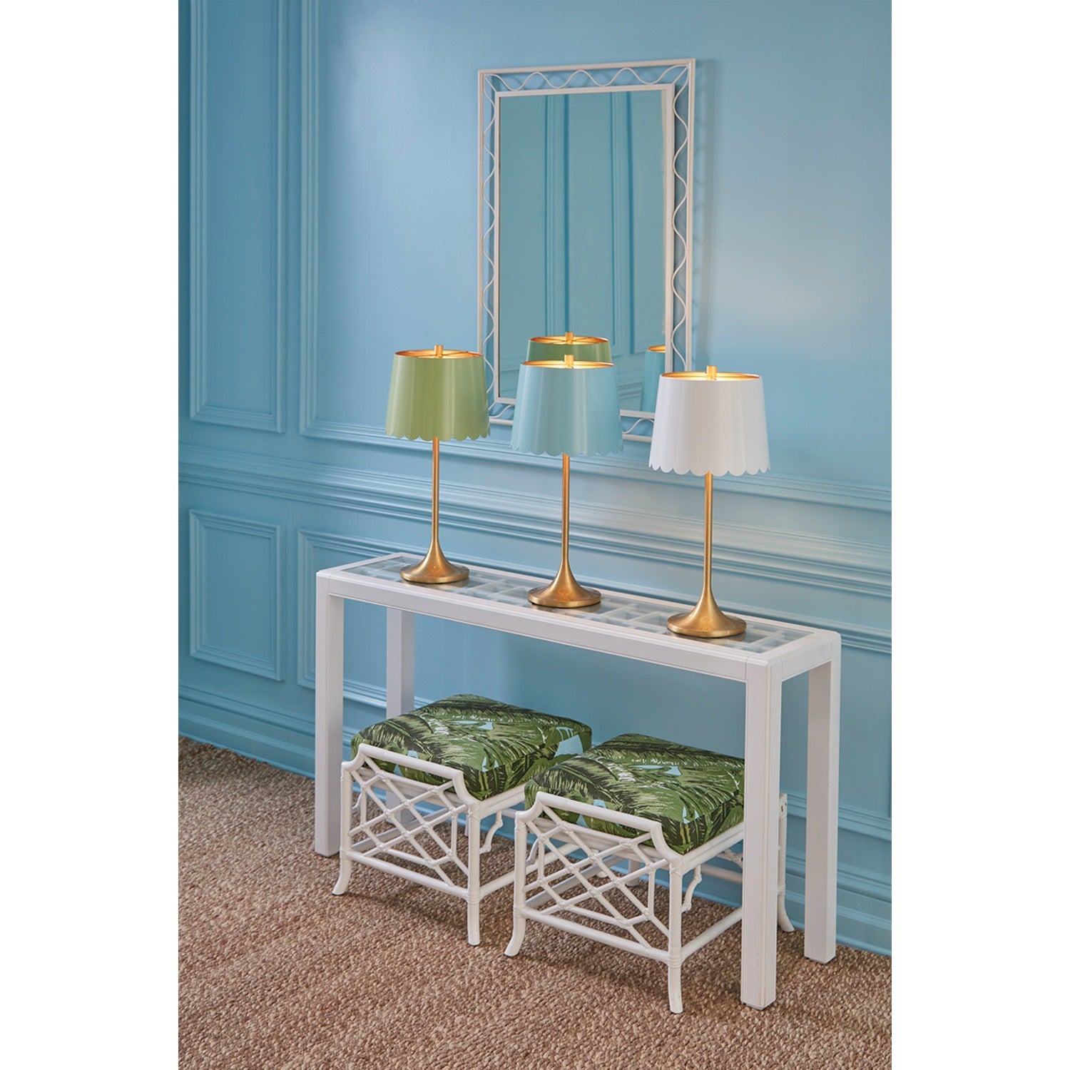 Mirasol Lamp - Blue