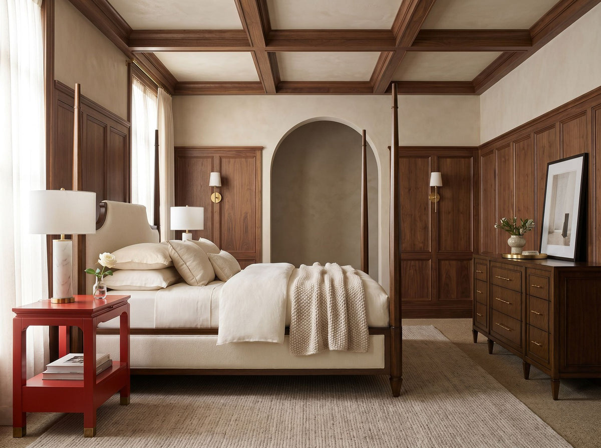Eave Bedside Table, Crabby Apple