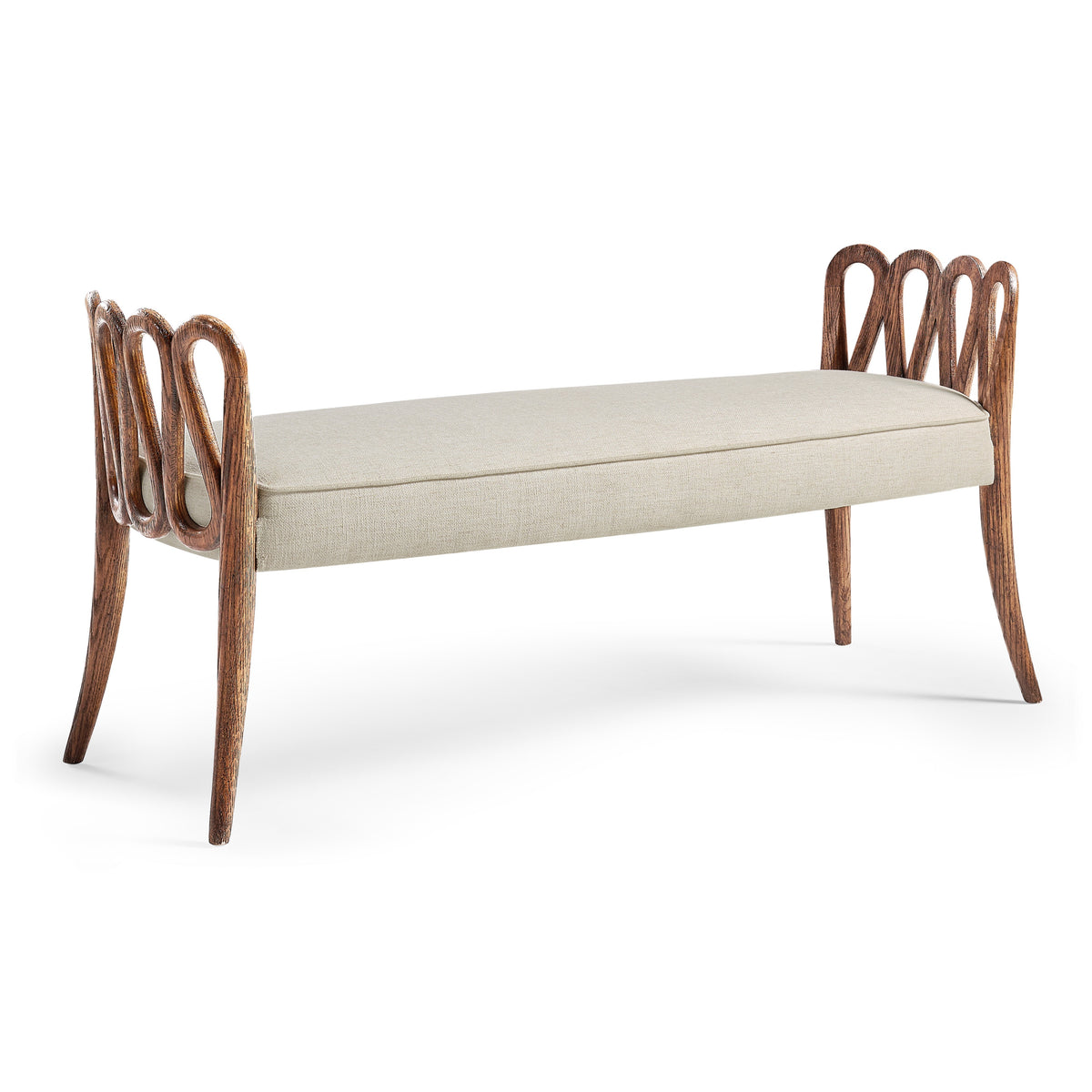 Ampney Bench, Toasted Oak